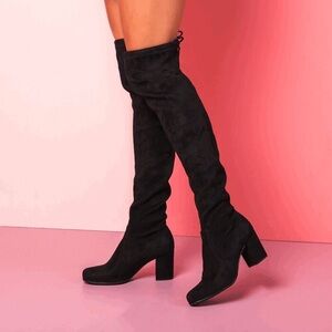 Over the knee boots